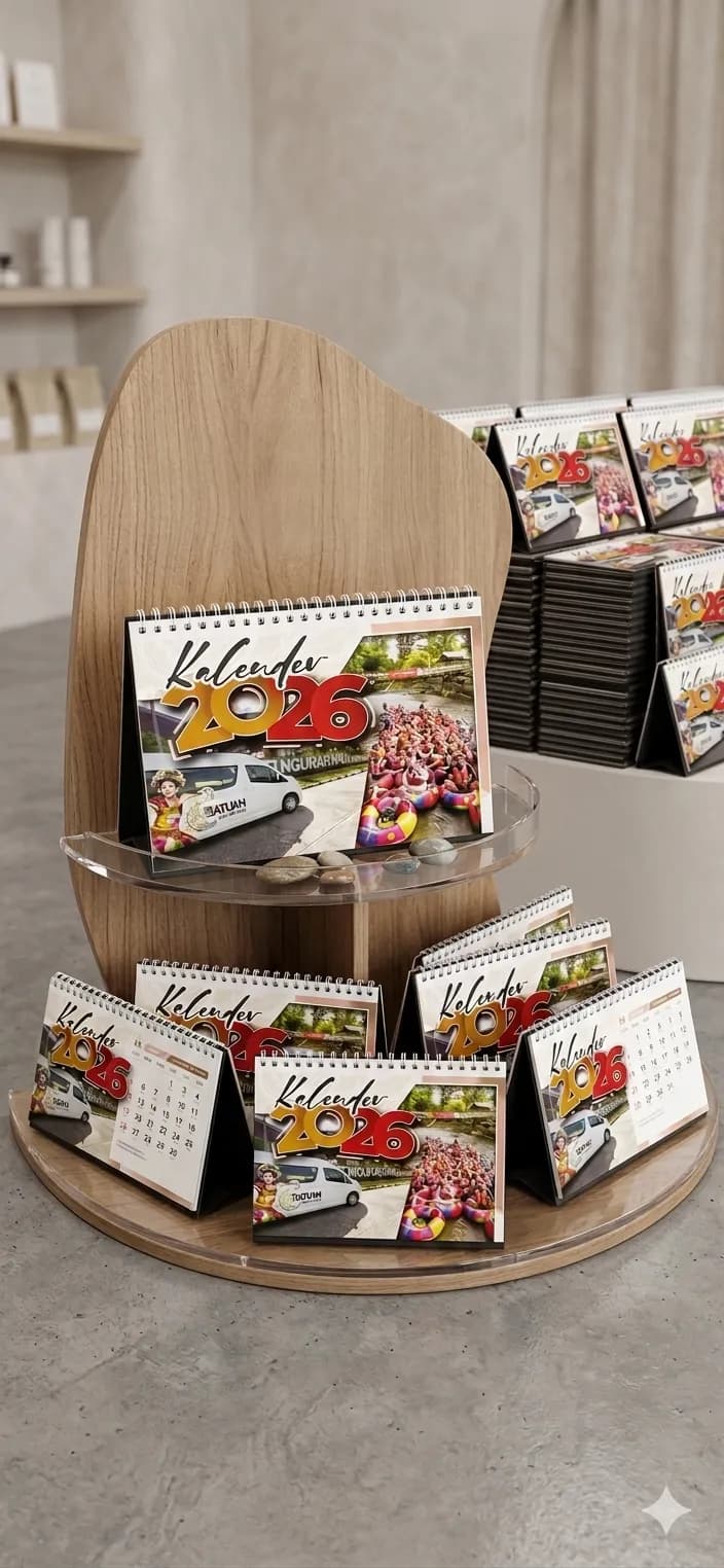 Hasil cetak plakat penghargaan Instant Print